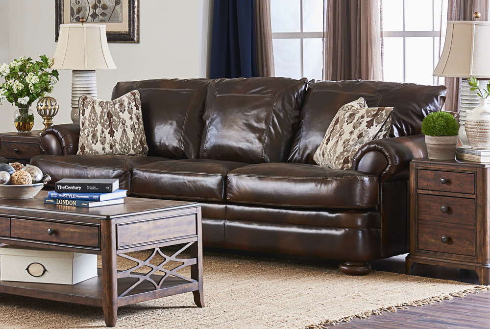 Montezuma 102 All Leather Sofa W Down Sofas And Sectionals Montezuma 102 All Leather Sofa W Down, Klaussner Leather Sofa