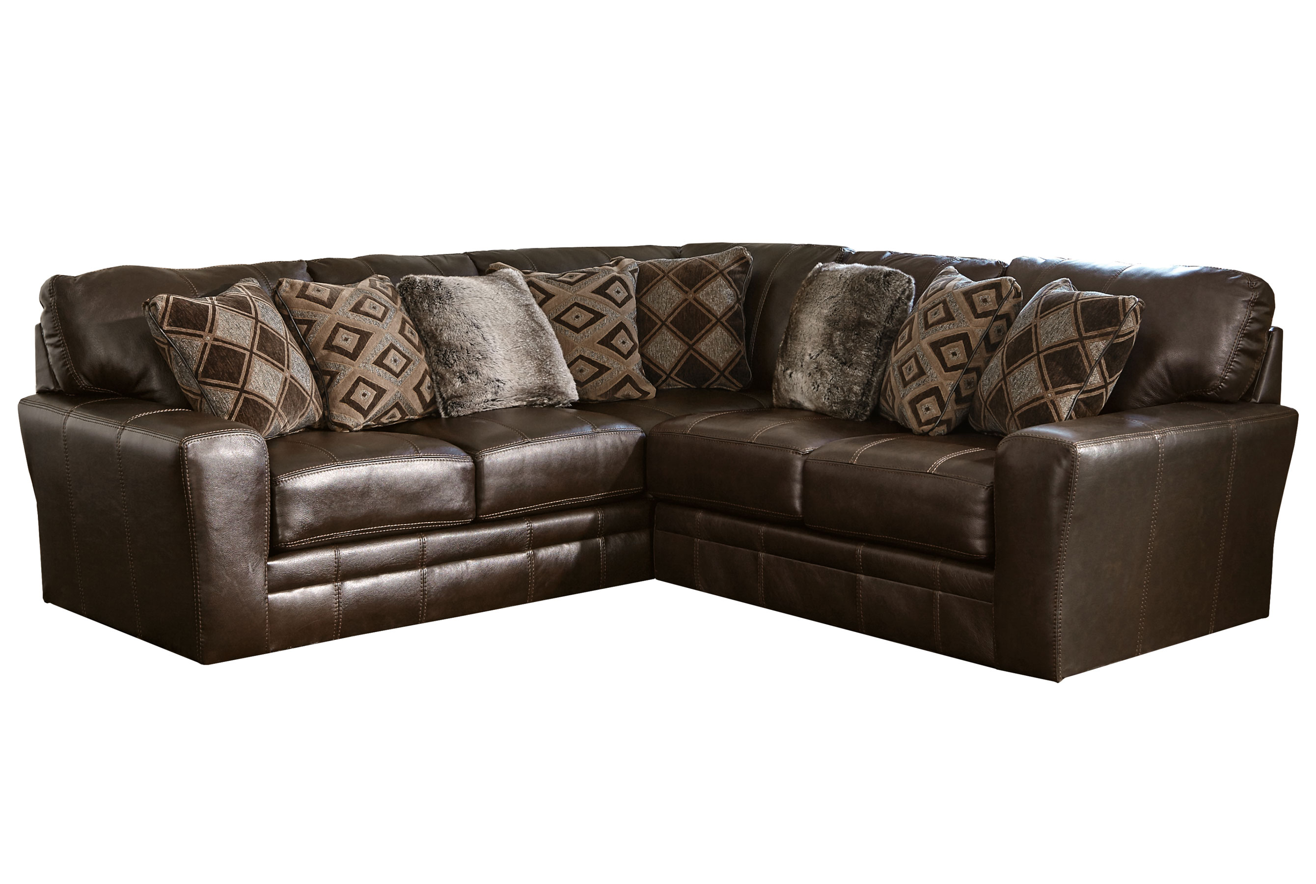 Denali Top Grain Leather Sectional Sofas And Sectionals