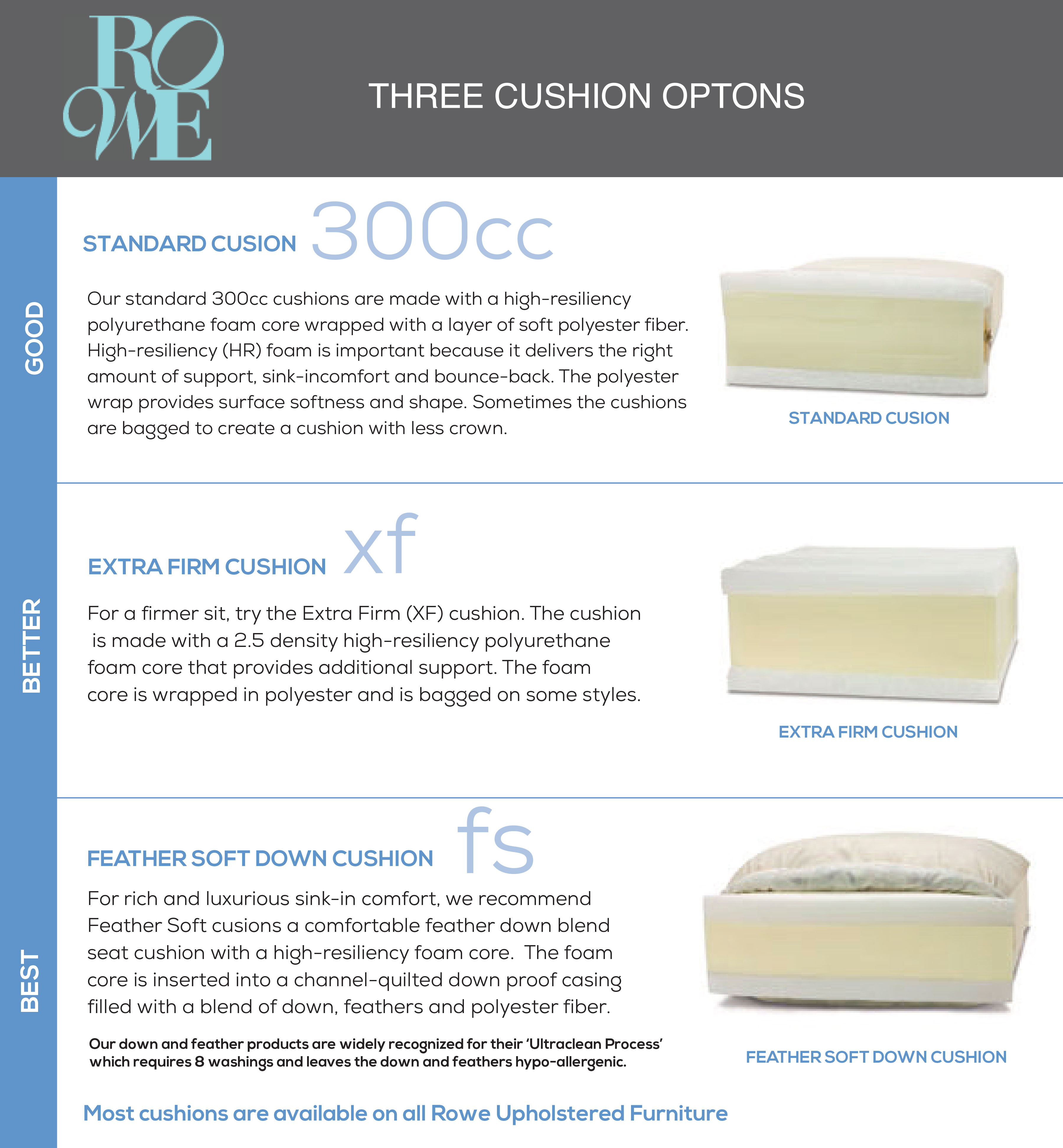 extra firm sofa cushions