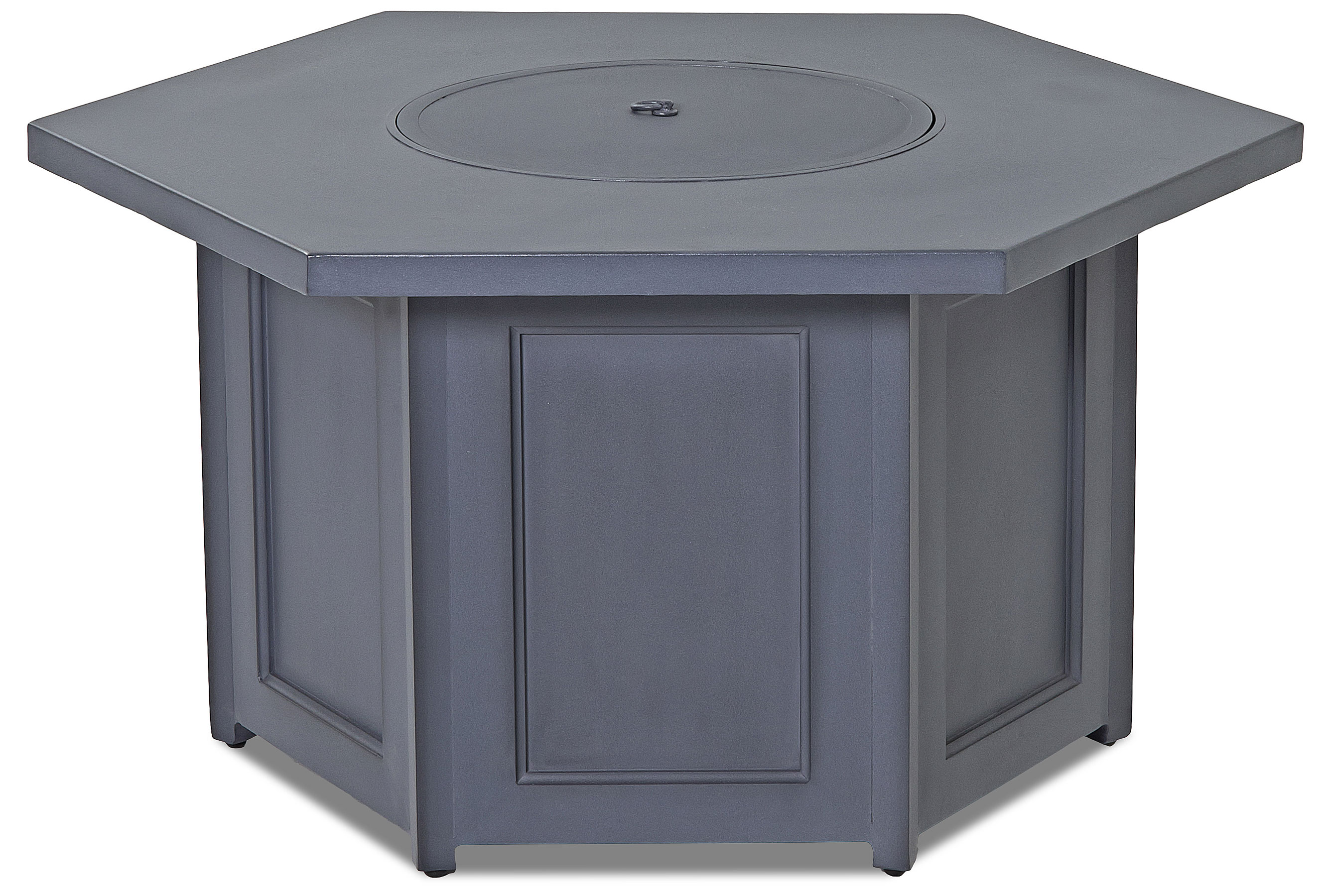 Tacome W4700 Slate Hexagon Fire Pit Sofas And Sectionals