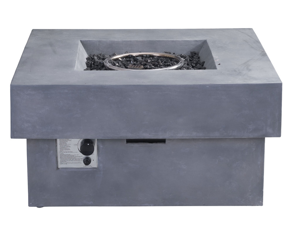 Diablo Propane Fire Pit Gray 100413 Sofas And Sectionals