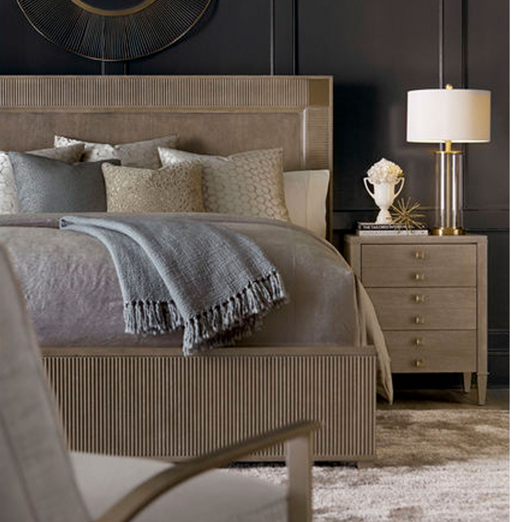 Cityscapes King or Queen Hudson Panel Bed Sofas and Sectionals