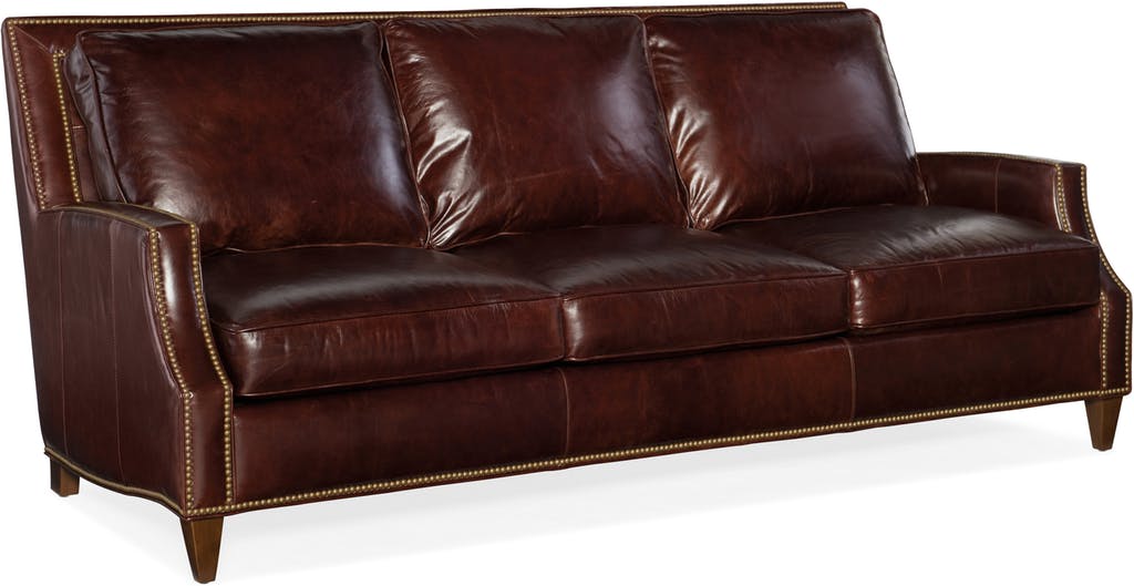 Howe Stationary Leather Sofa Sofas And Sectionals