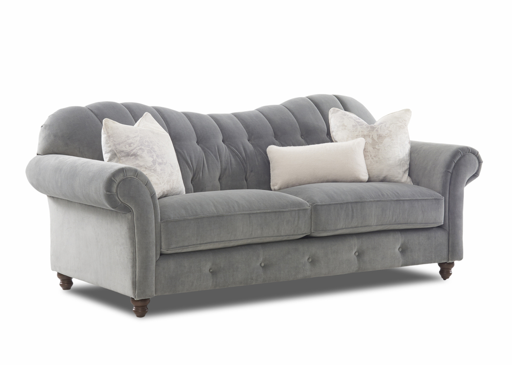 Shelby Stationary Sofa with Down Cushions Sofas and Sectionals