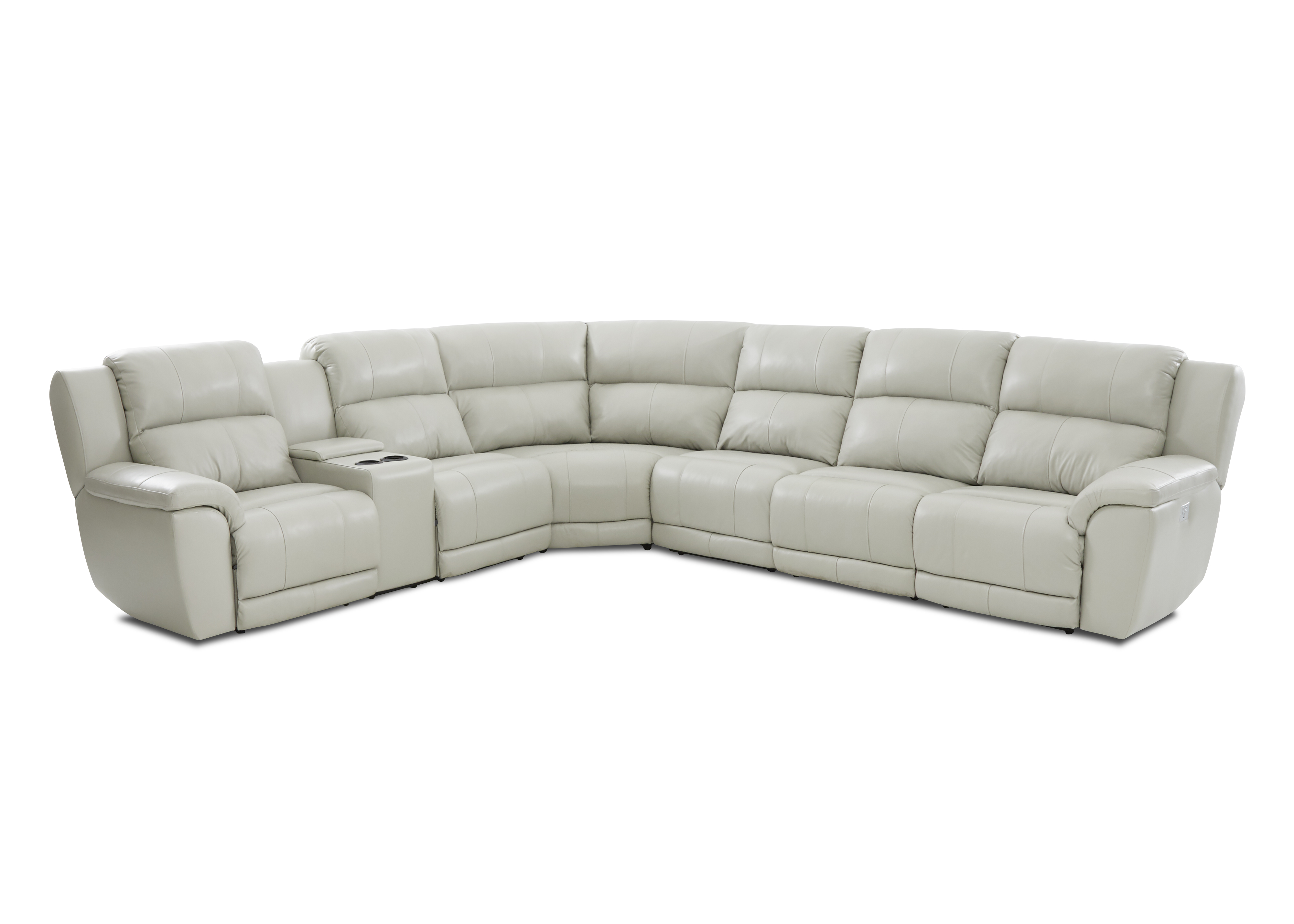 Albus Leather Reclining Sectional (Made to Sofas and Sectionals