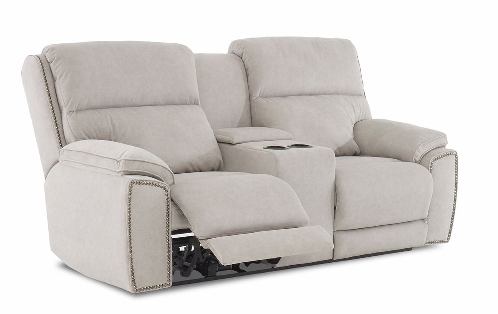 Omaha Nailhead Reclining Sofa (88") Made Sofas and Sectionals