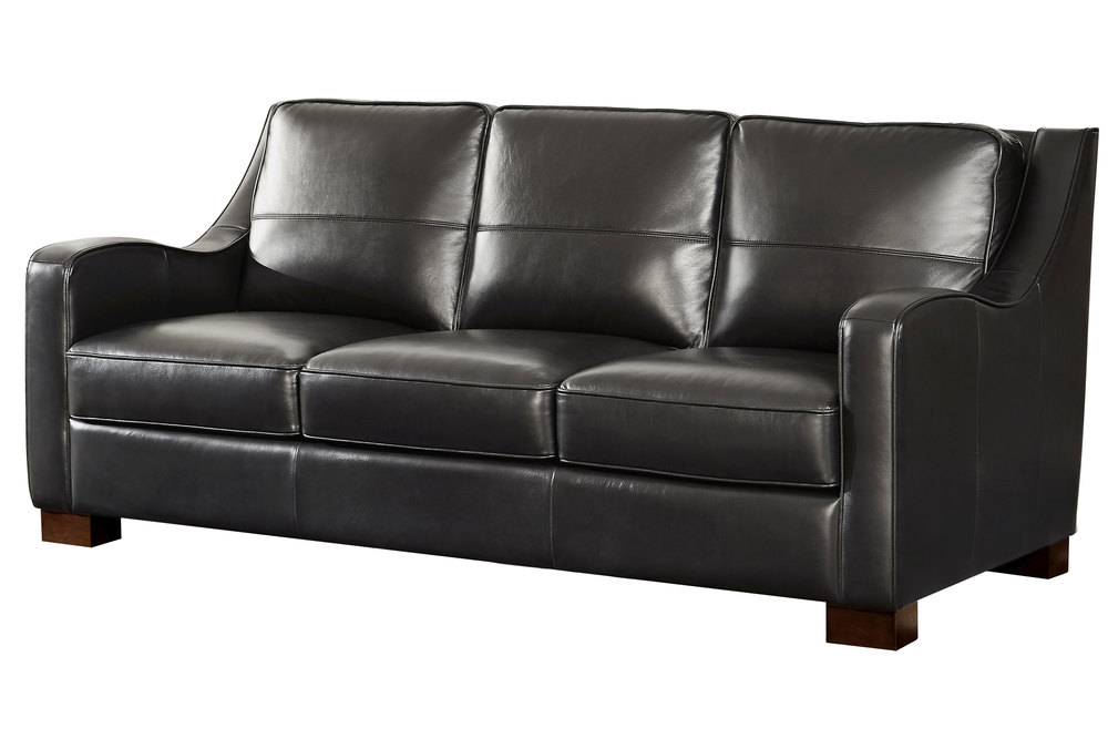 Presley 80 All Leather Sofa Sofas And Sectionals Presley 80 All Leather Sofa Sofas, All Leather Sofa