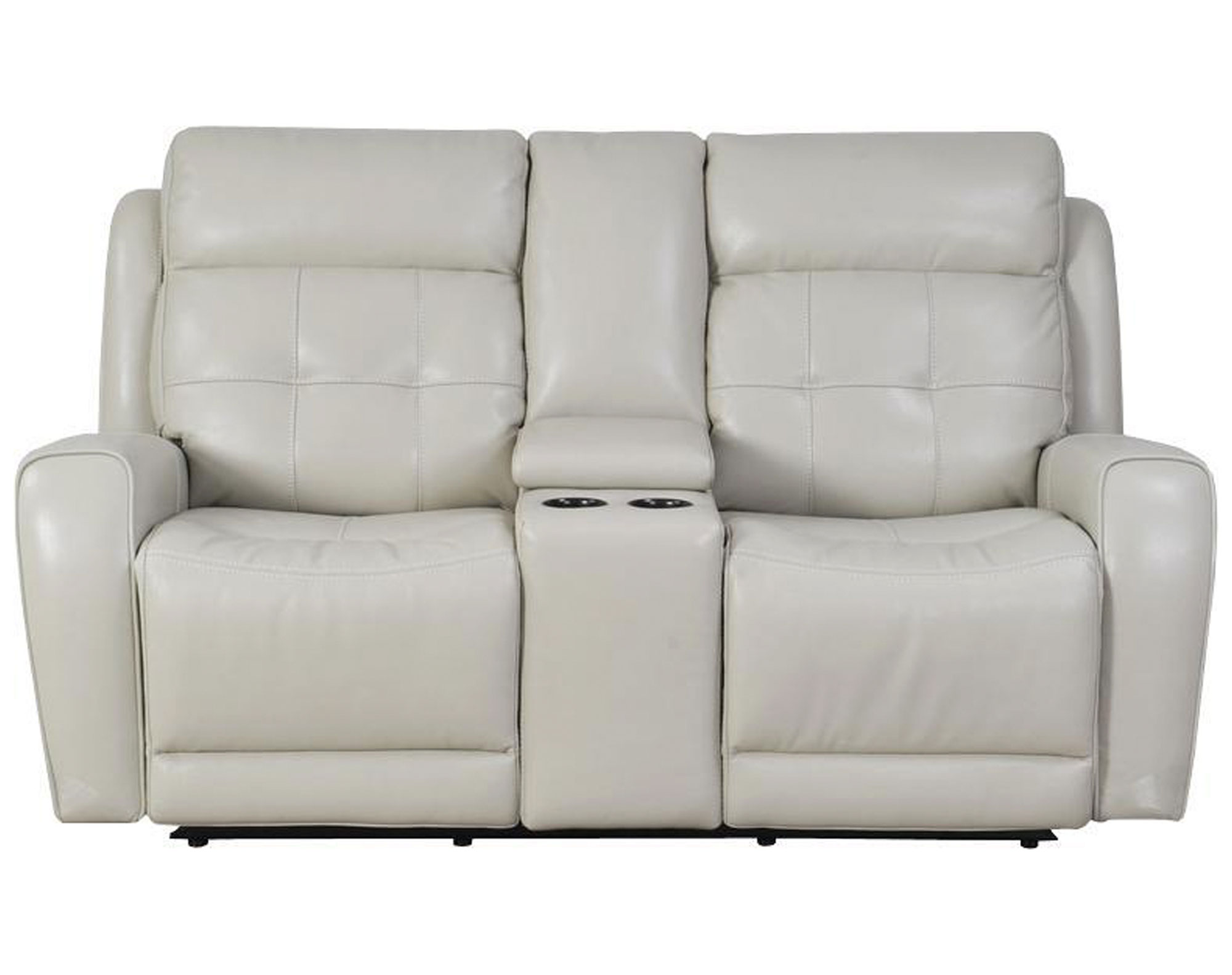 Everest Cloud Leather Power Sofa with Power Sofas and Sectionals