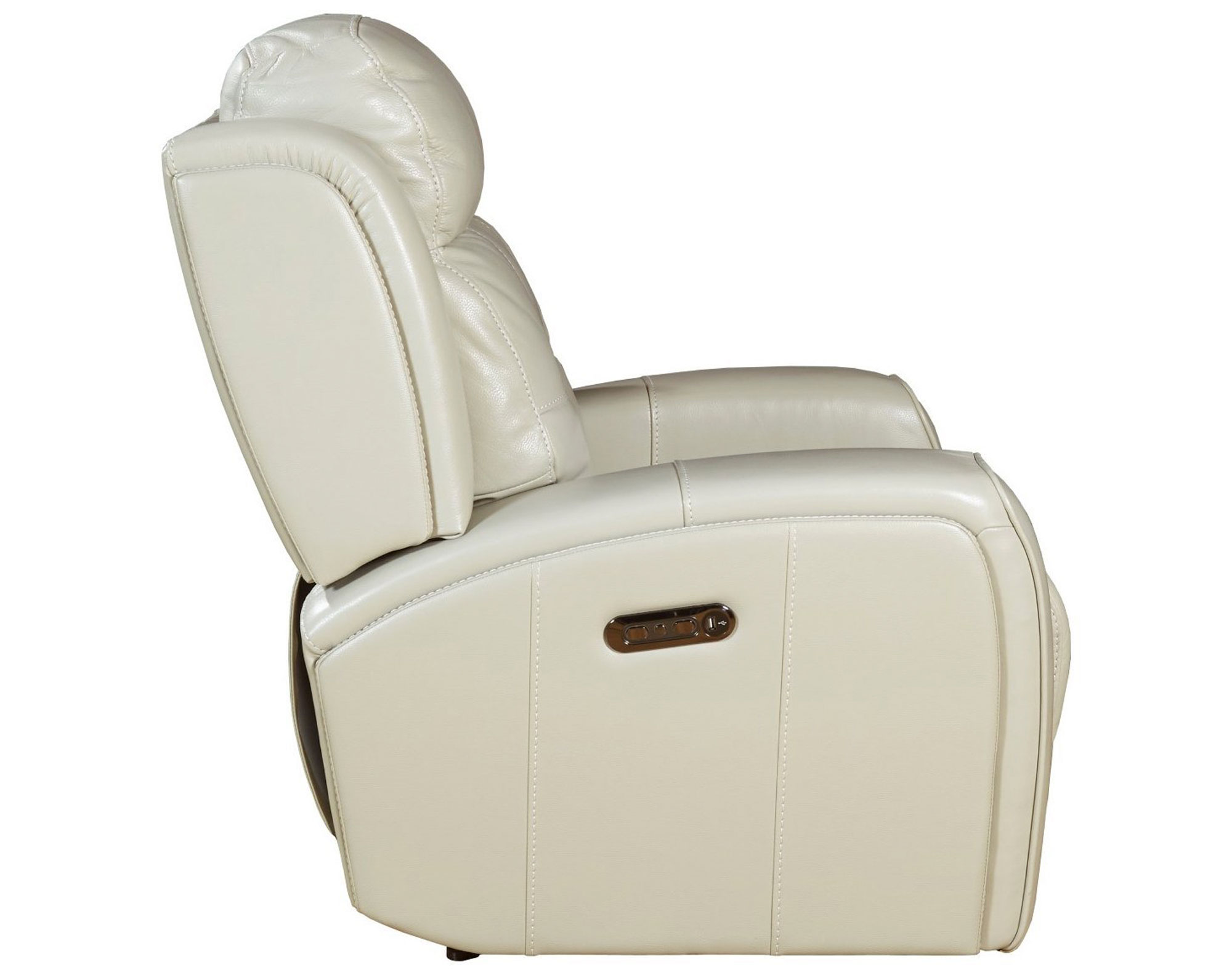 Everest Cloud Leather Power Recliner w/ Power Sofas and Sectionals