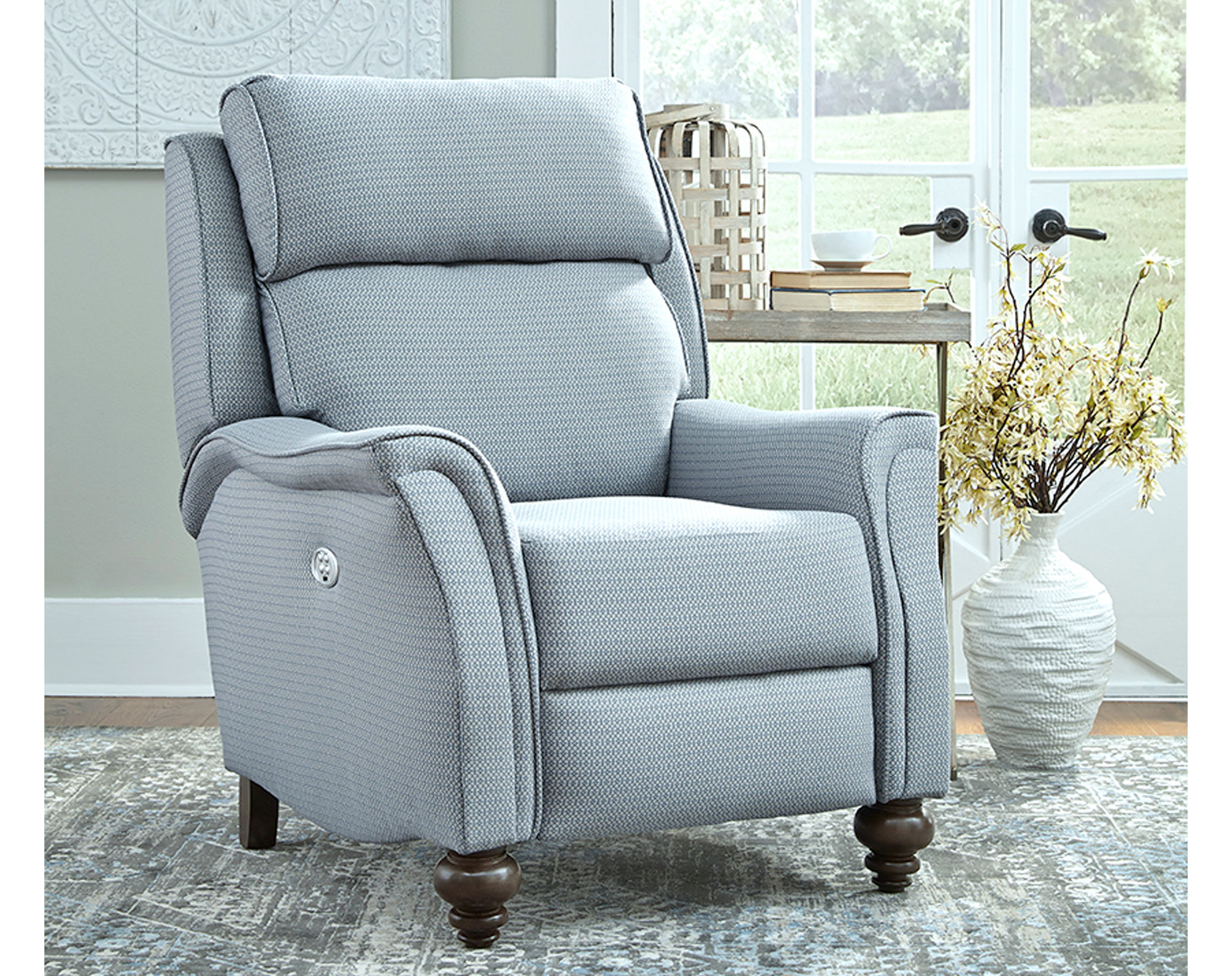 Easton Hi Leg Recliner 140 Fabrics and Sofas and Sectionals