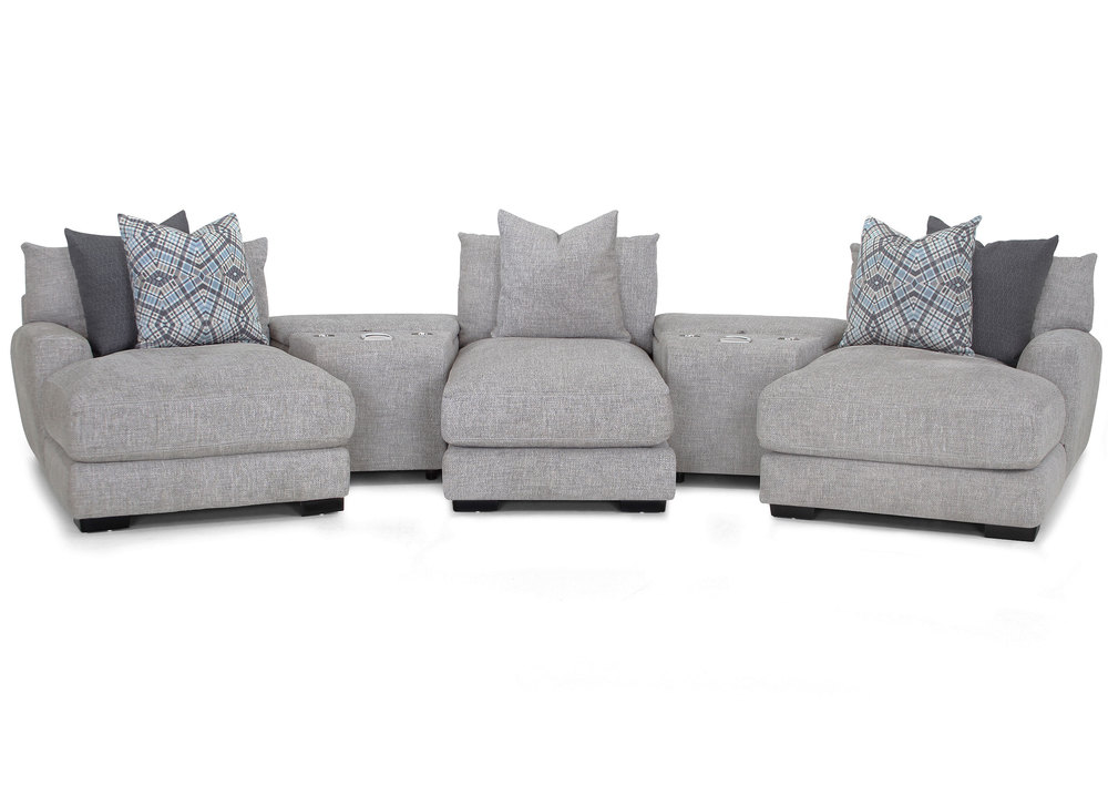 Crosby 903 Stationary Sectional (Features Sofas and Sectionals