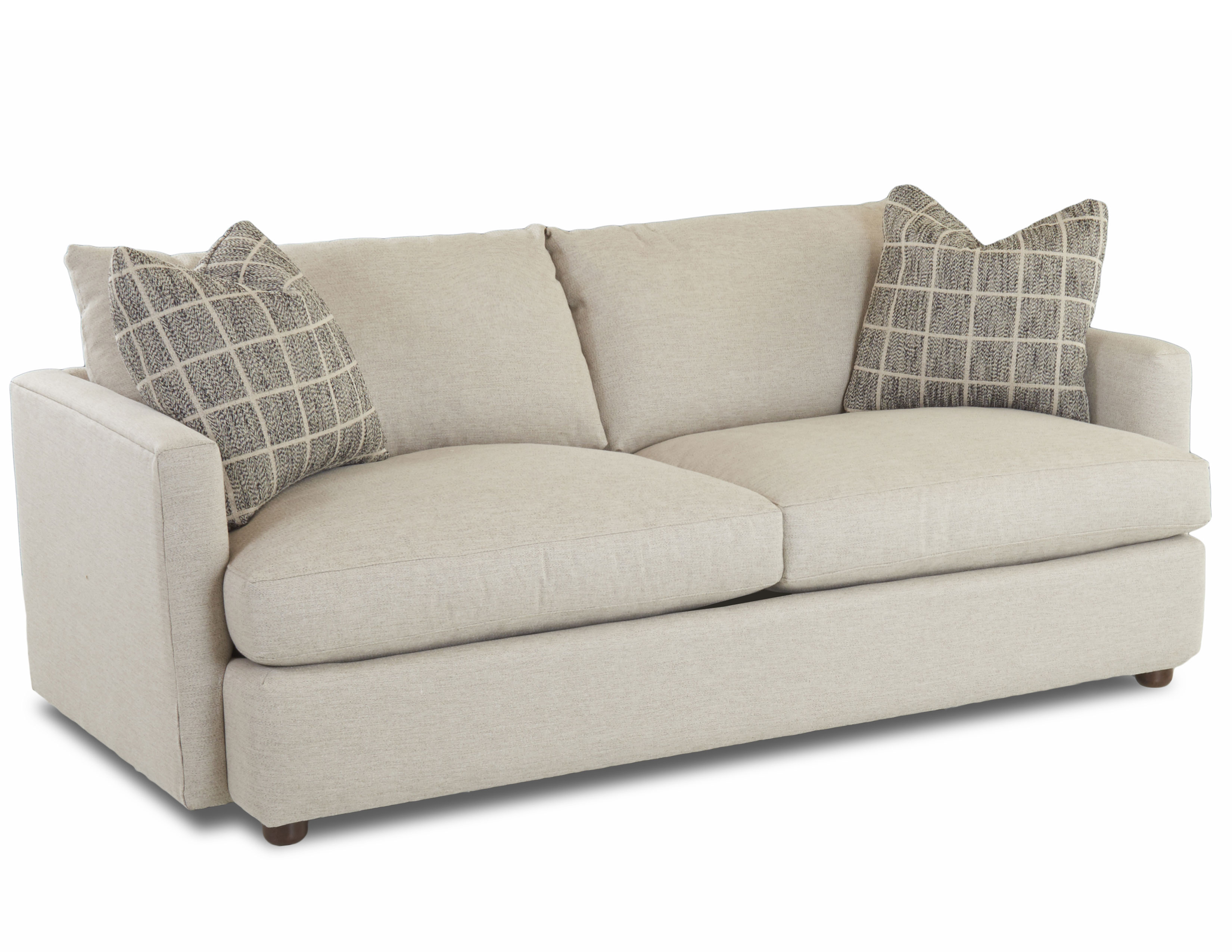 Leisure Sofa with Down Cushions (84" and Sofas and Sectionals