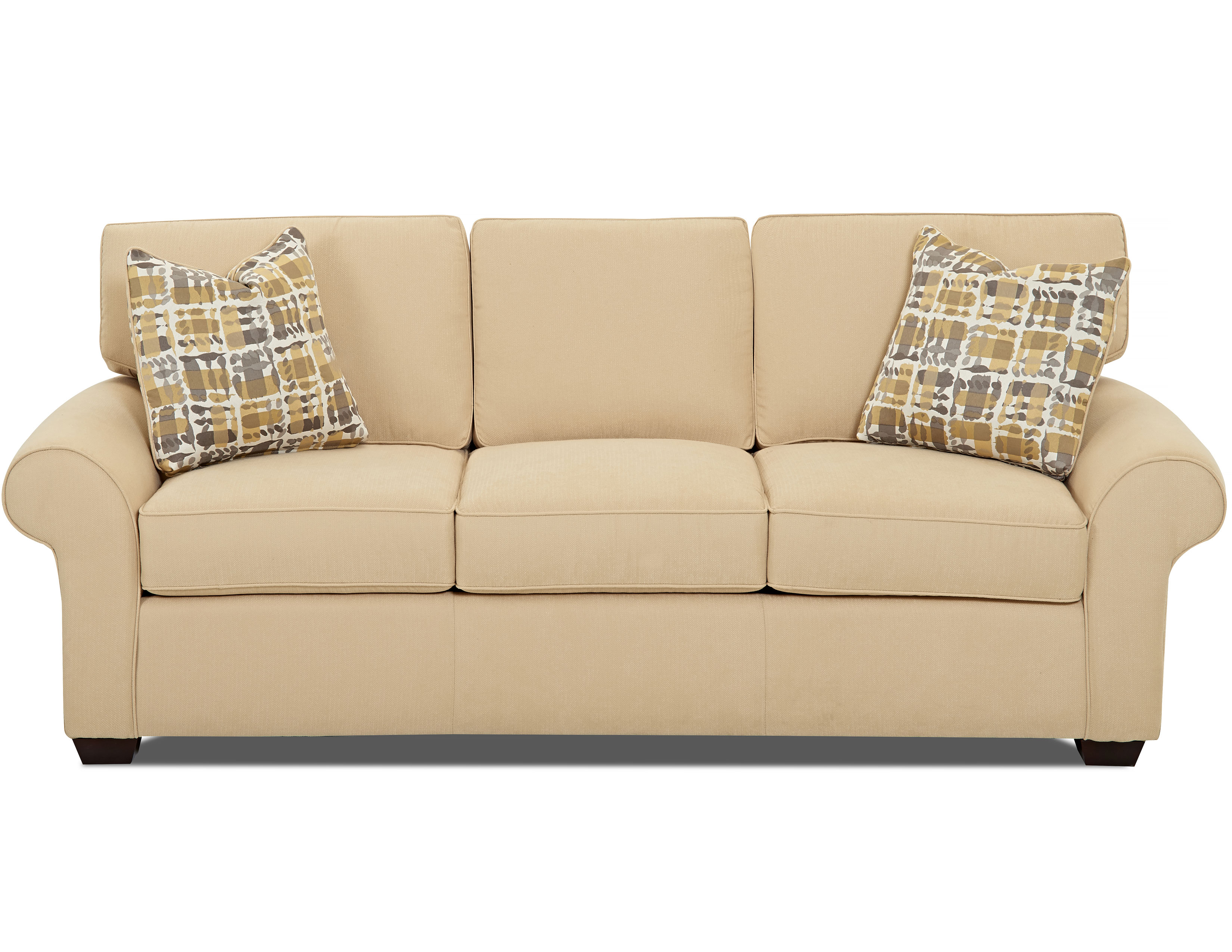 Patterns Stationary Sofa (88") Made to Sofas and Sectionals