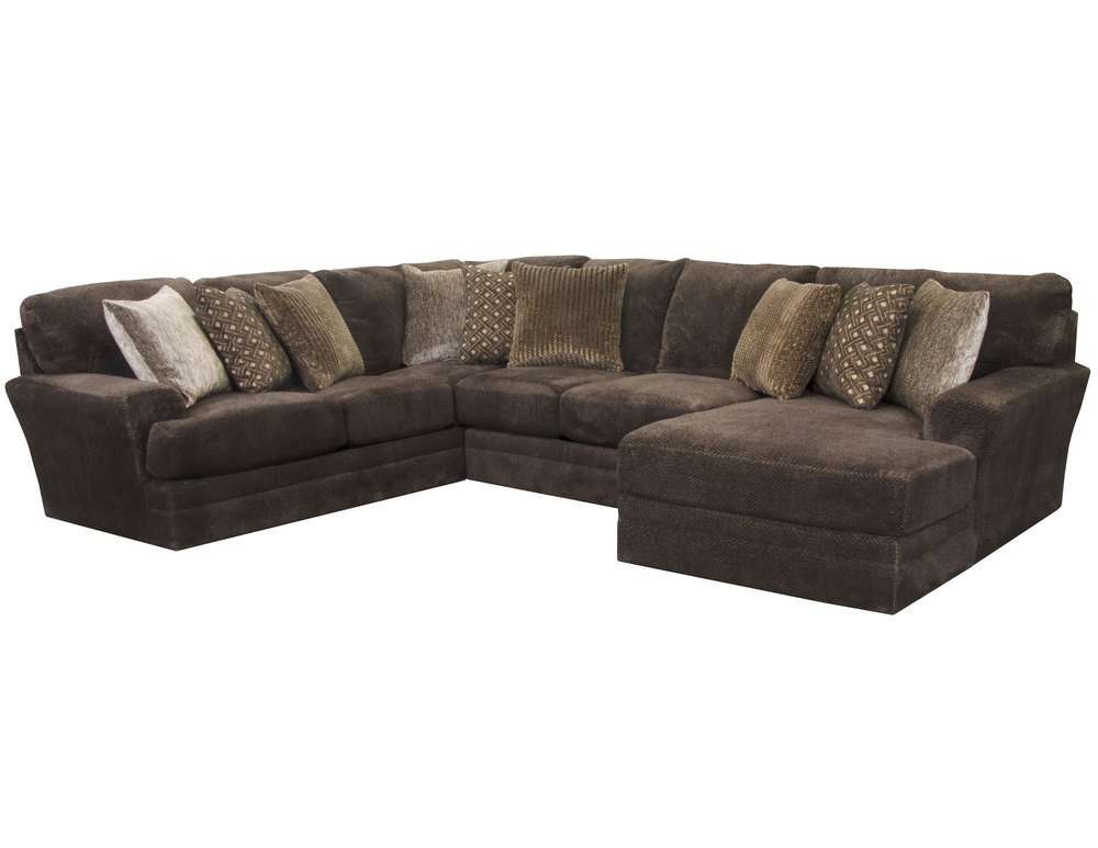 Mammoth Sectional in Chocolate (15 Pieces Sofas and Sectionals
