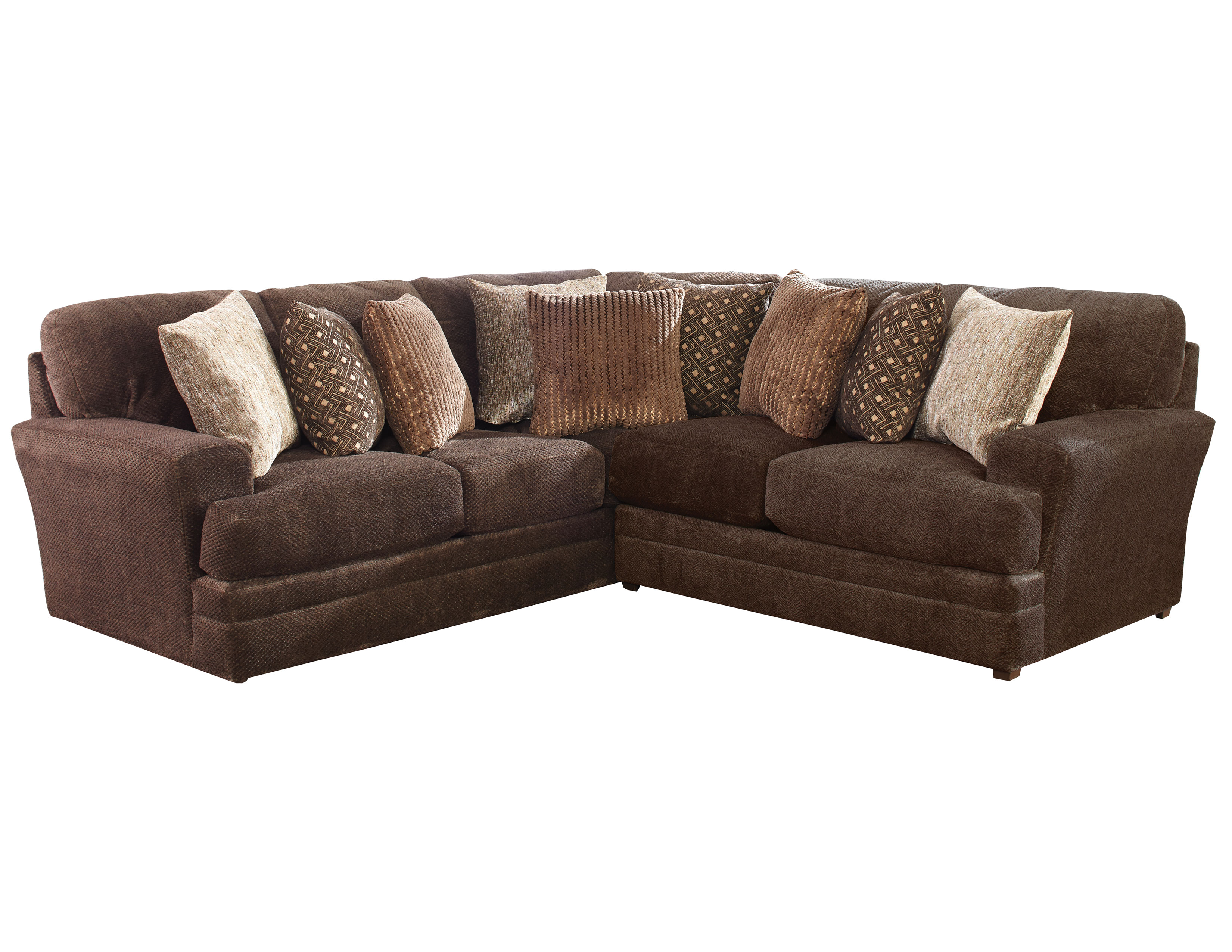 Mammoth Sectional in Chocolate (15 Pieces Sofas and Sectionals