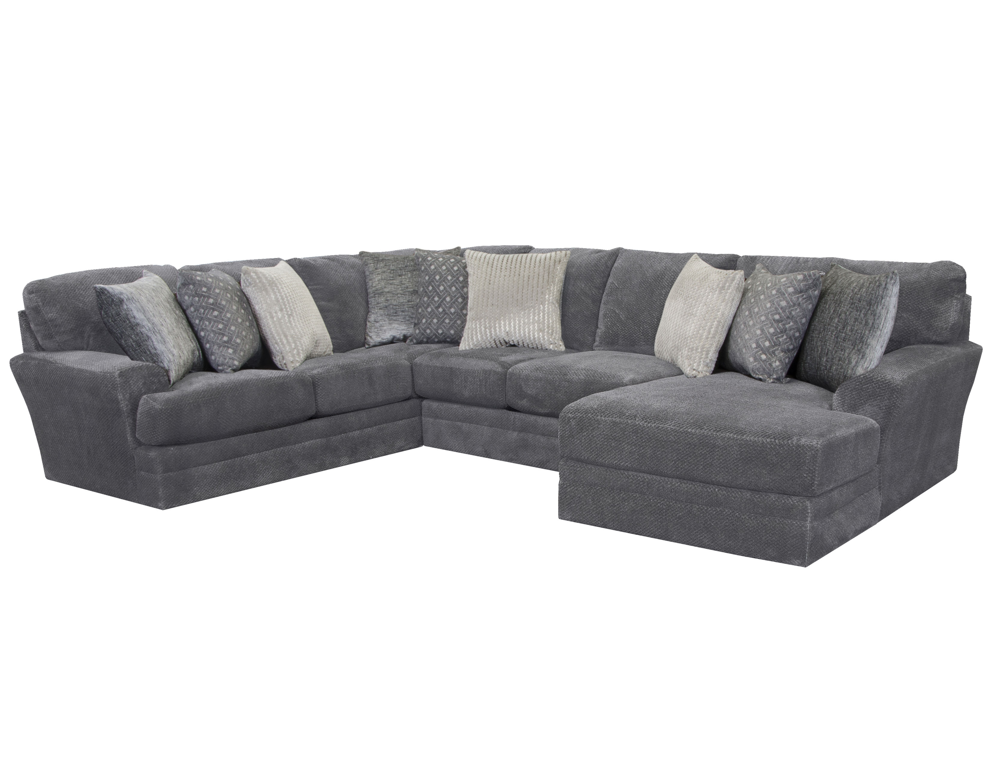 Mammoth Sectional in Smoke (15 Pieces Sofas and Sectionals