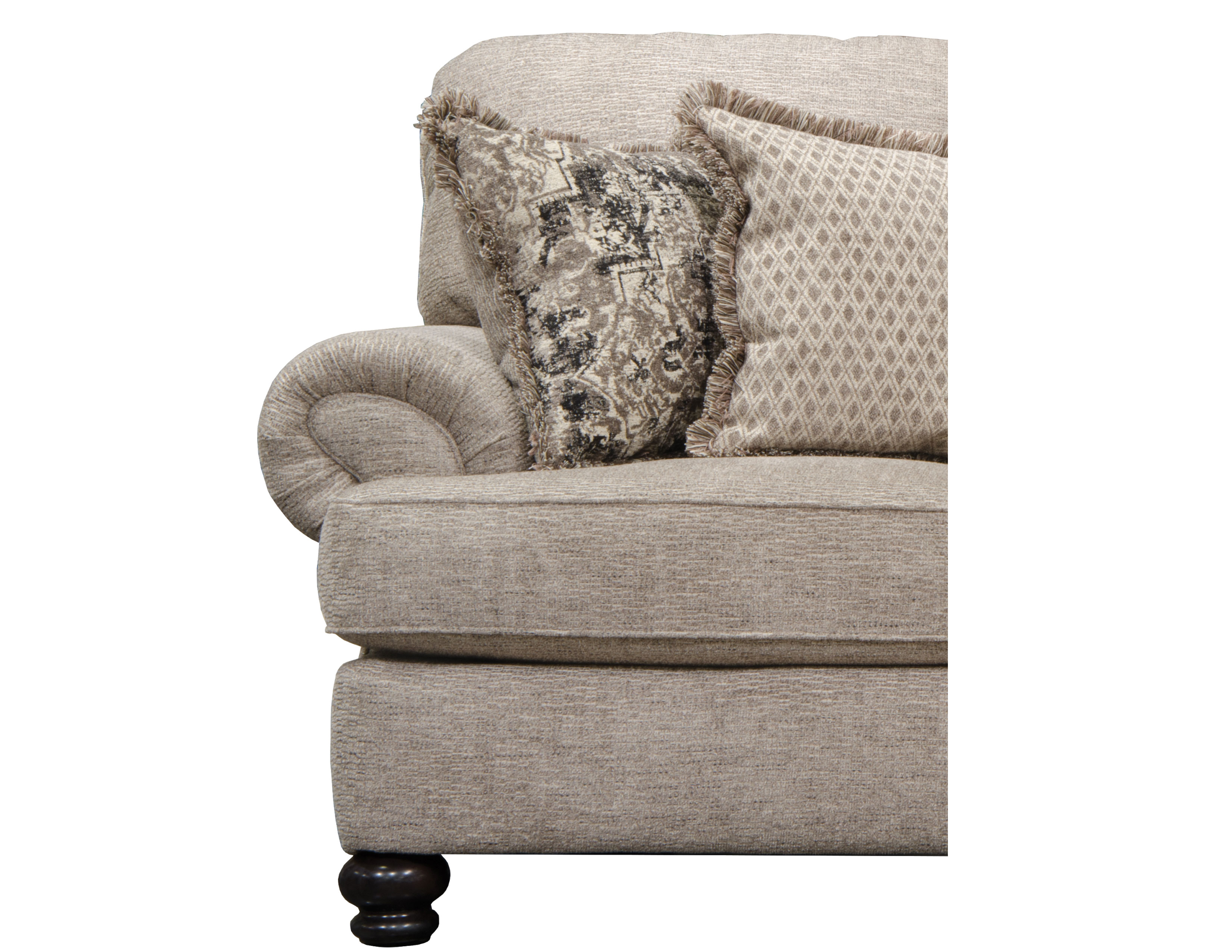 Freemont 96" Sofa in Pewter Sofas and Sectionals