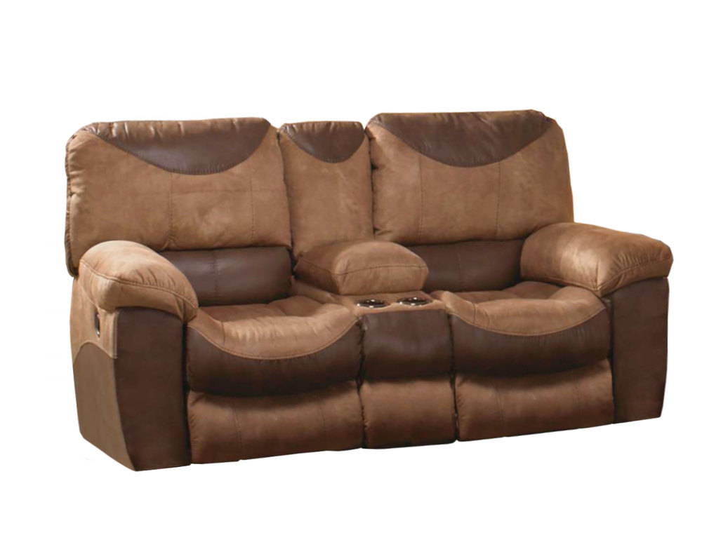 Portman 91 Two Tone Dual Reclining Sofa Sofas And Sectionals
