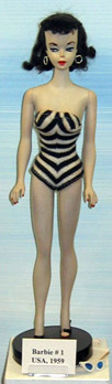 First Barbie Doll from 1959