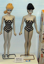 Third Barbie Dolls from 1959